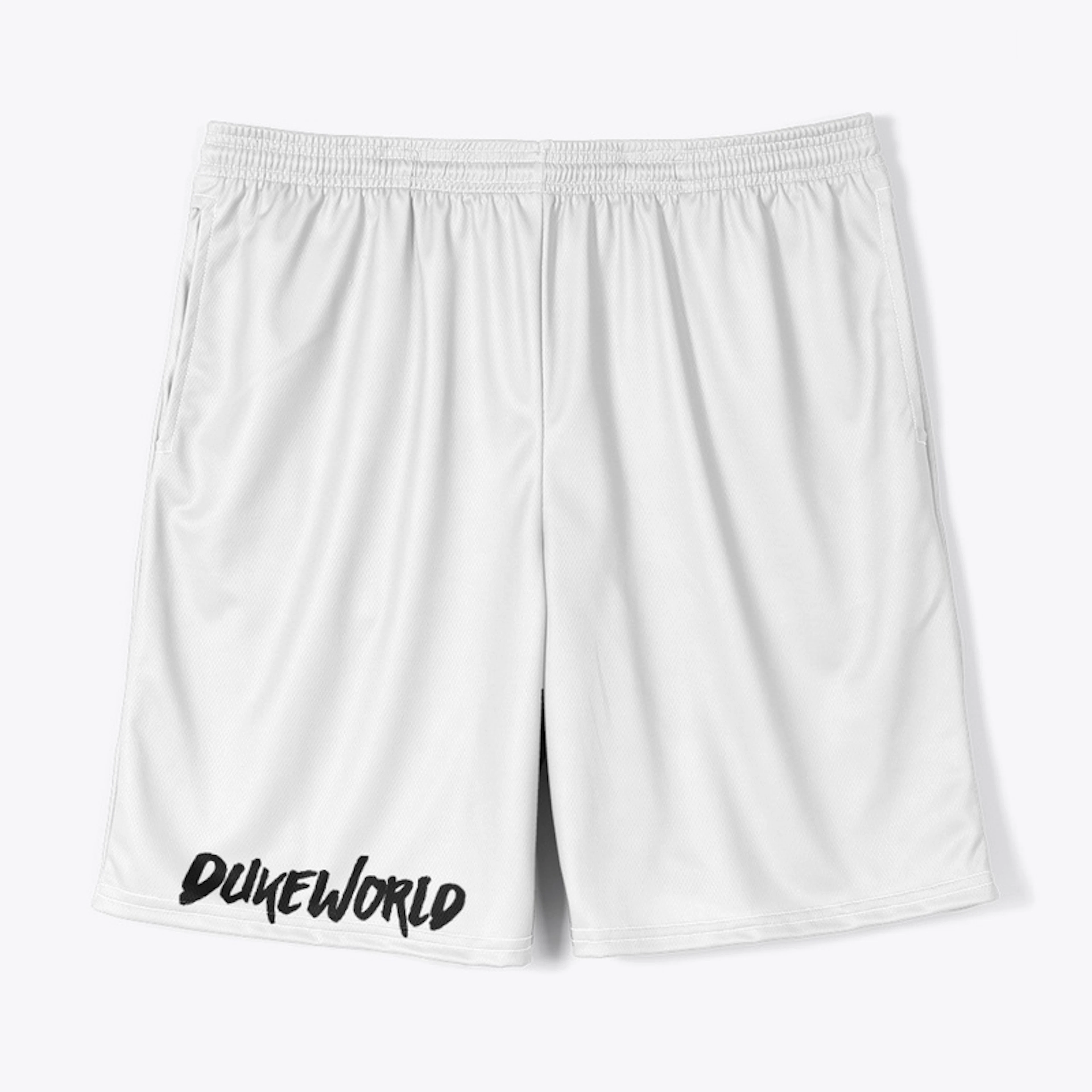 DW Men's Jersey Shorts (White)
