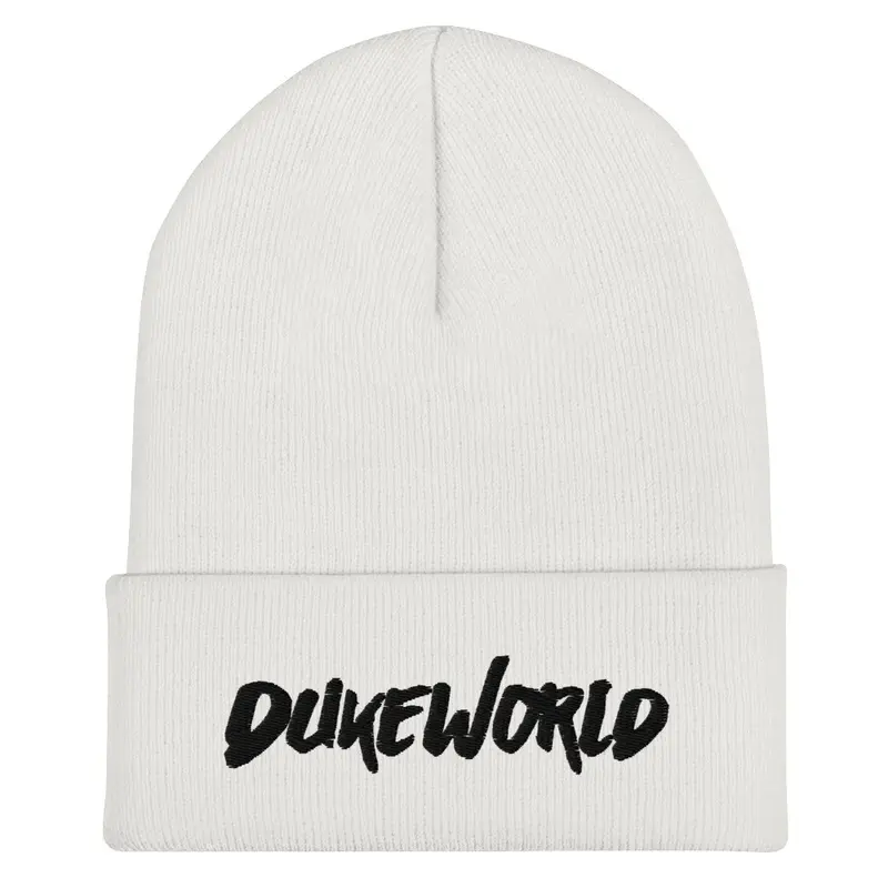 DukeWorld Beanie (White)